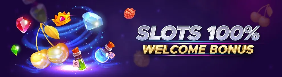 Slots 100% Welcome Bonus